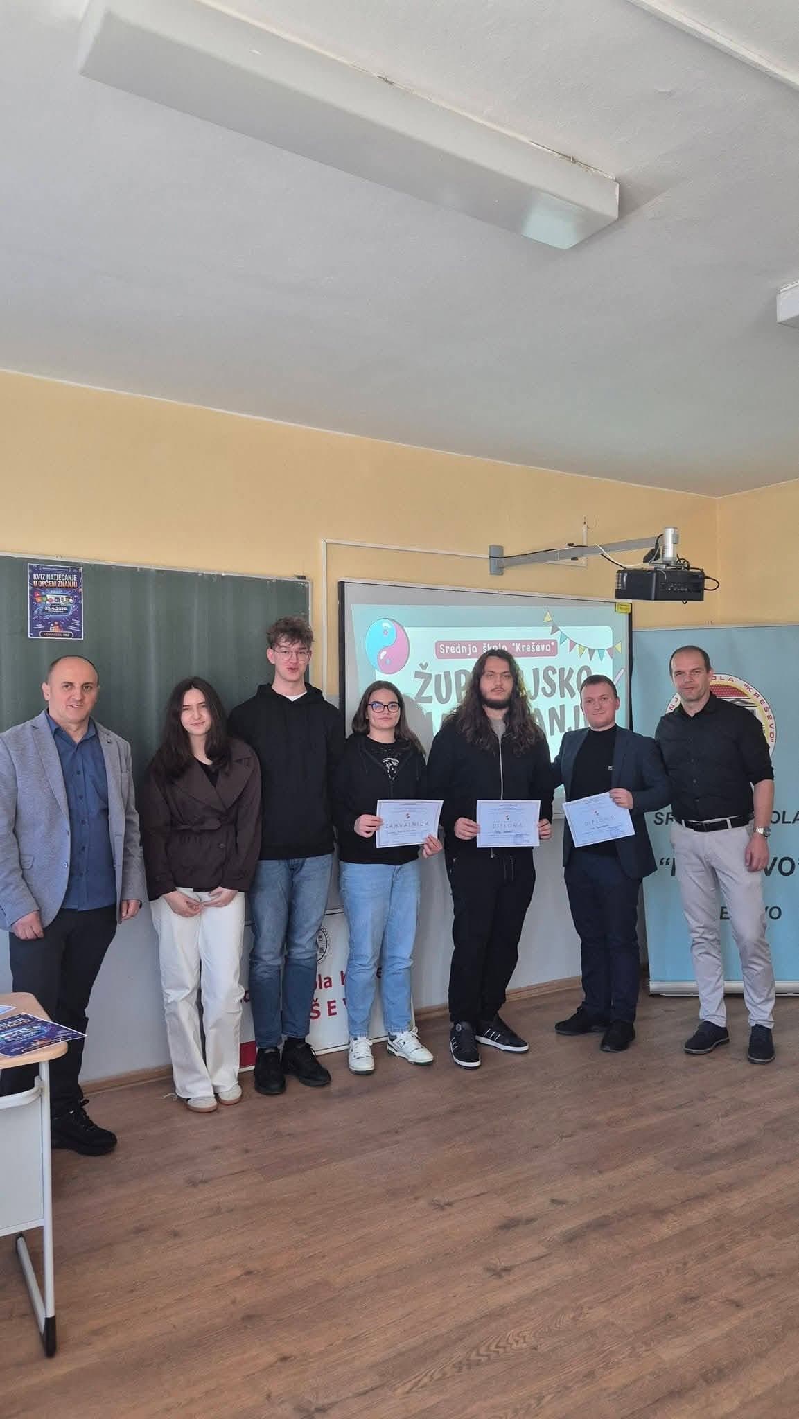 Županijsko natjecanje „Kviz općeg znanja“